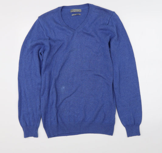 Marks & Spencer Mens Blue   Pullover Jumper Size S