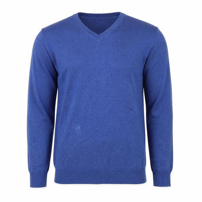 Mens UK Size S Marks & Spencer Blue Pullover Jumper