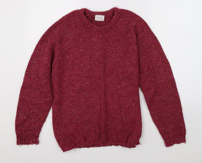 Womens UK Size M Mackays Pink Pullover Jumper