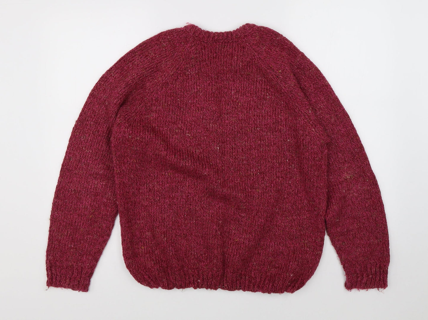 Womens UK Size M Mackays Pink Pullover Jumper