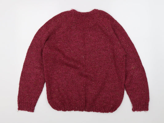 Womens UK Size M Mackays Pink Pullover Jumper