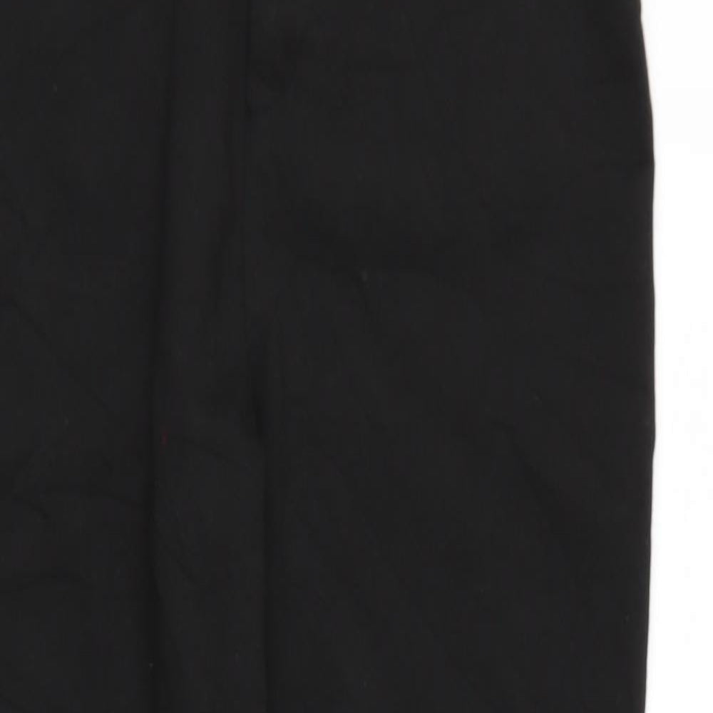 Womens UK Size 10 ASOS Regular Fit  Black Trousers