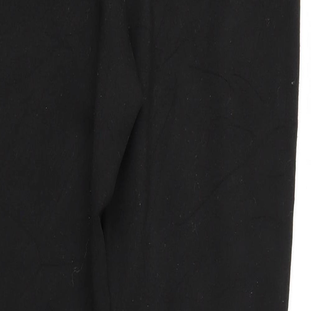 Womens UK Size 10 ASOS Regular Fit  Black Trousers