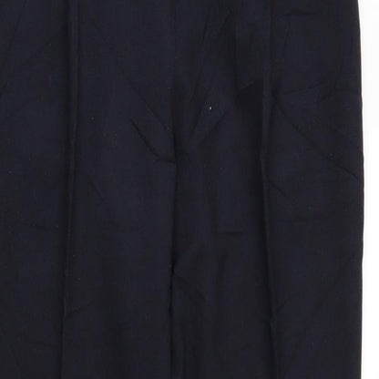 M&S Womens Blue   Trousers  Size 14 L32 in