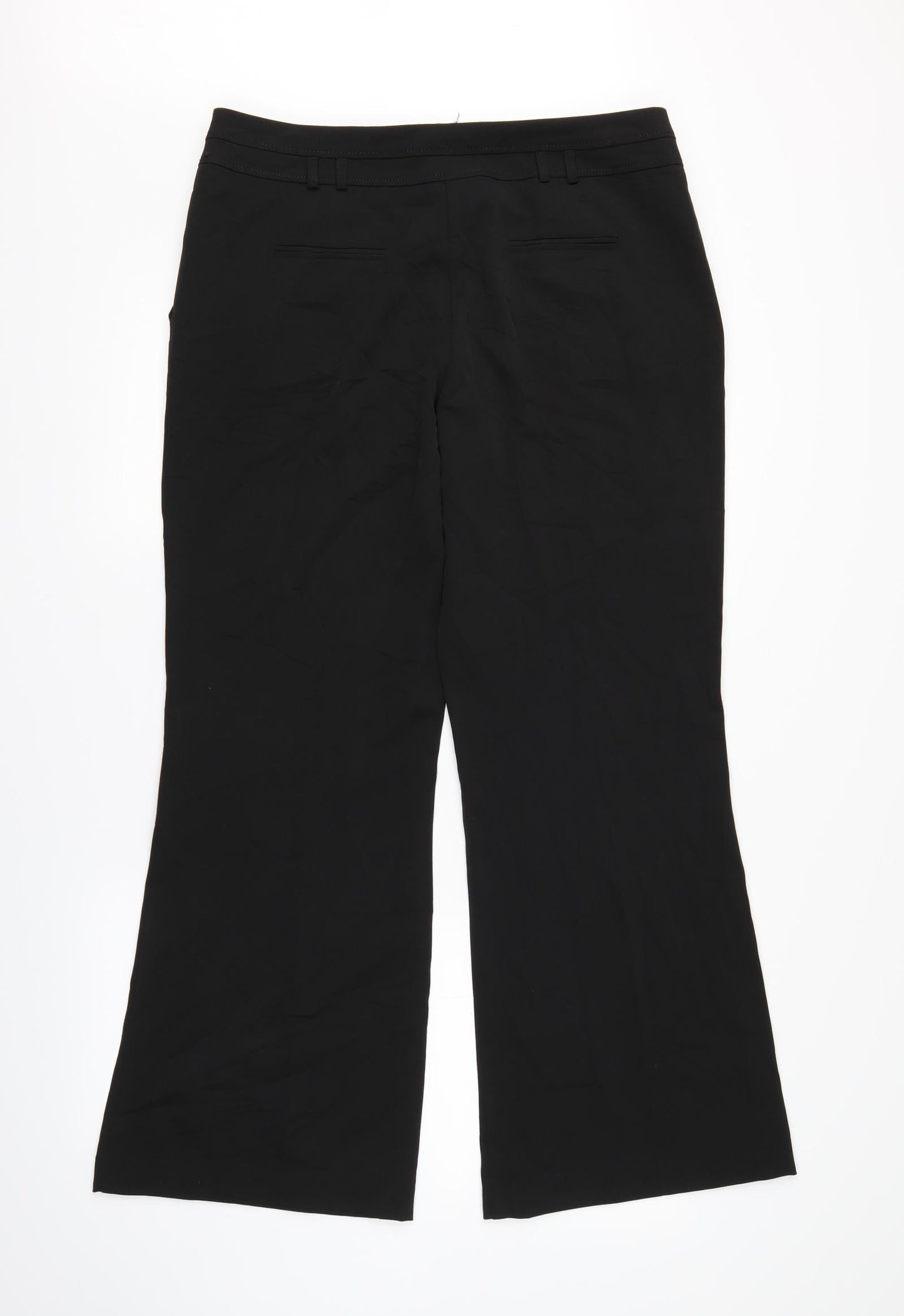 Womens UK Size 14 South Regular Fit  Black Trousers