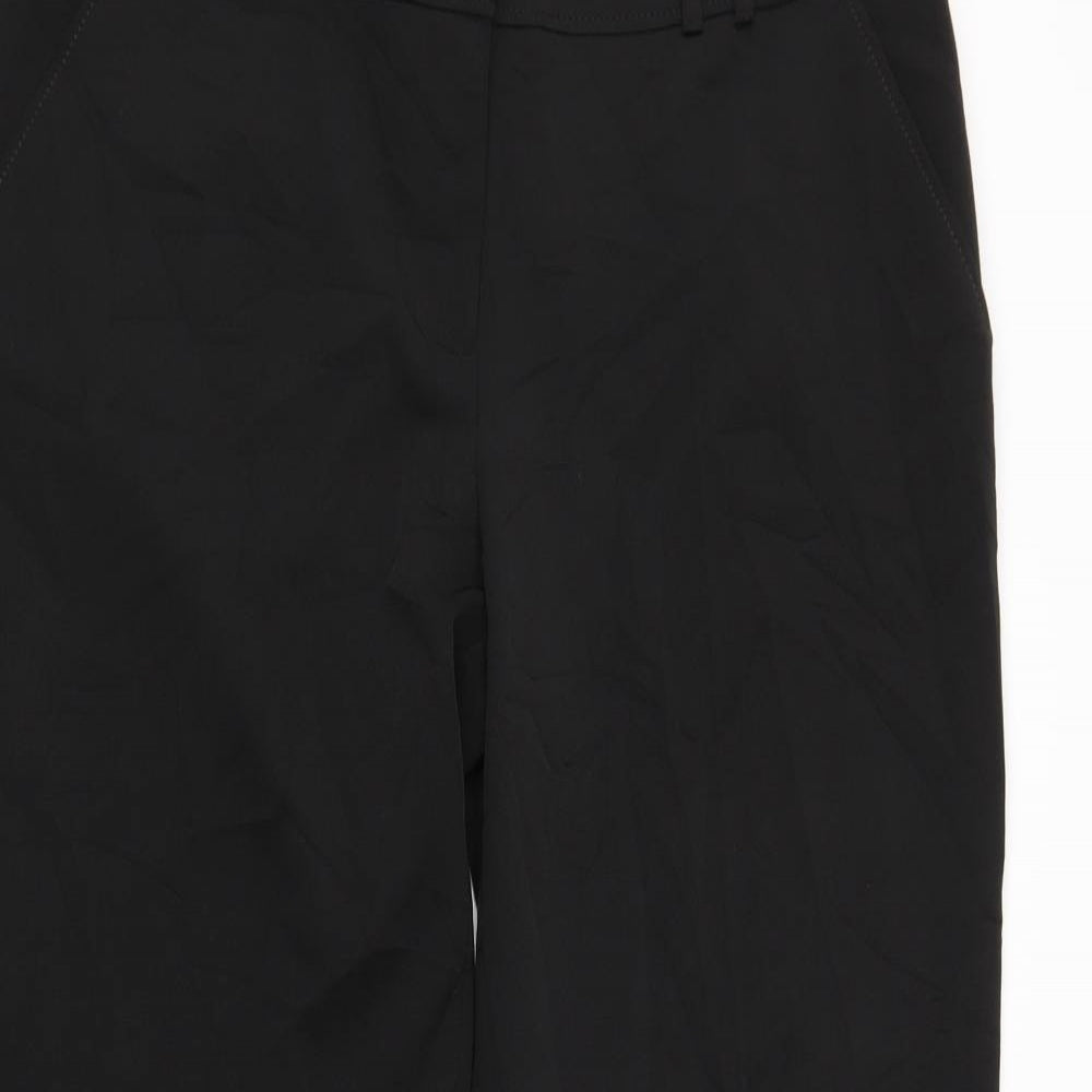 Womens UK Size 14 South Regular Fit  Black Trousers