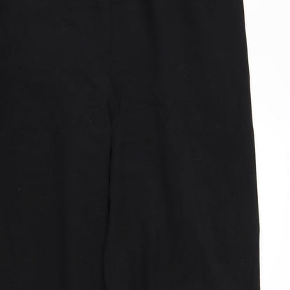 Womens UK Size 14 M&S Regular Fit  Black Trousers