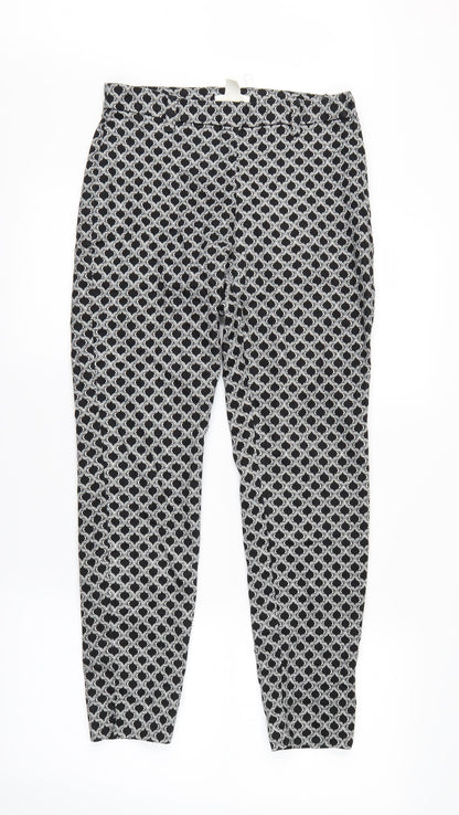Womens UK Size 6 H&M Regular Fit  Multicoloured Trousers