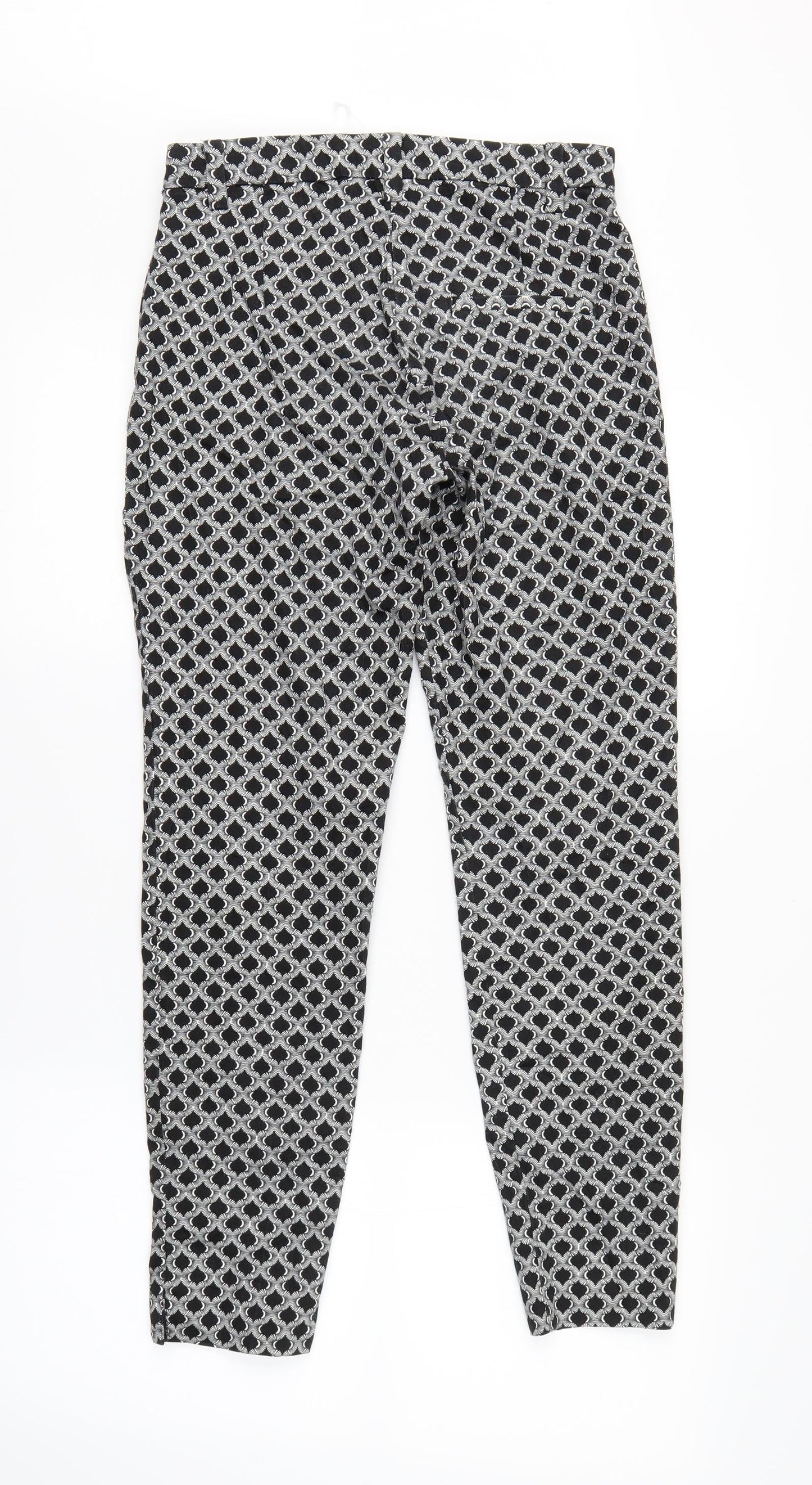 Womens UK Size 6 H&M Regular Fit  Multicoloured Trousers