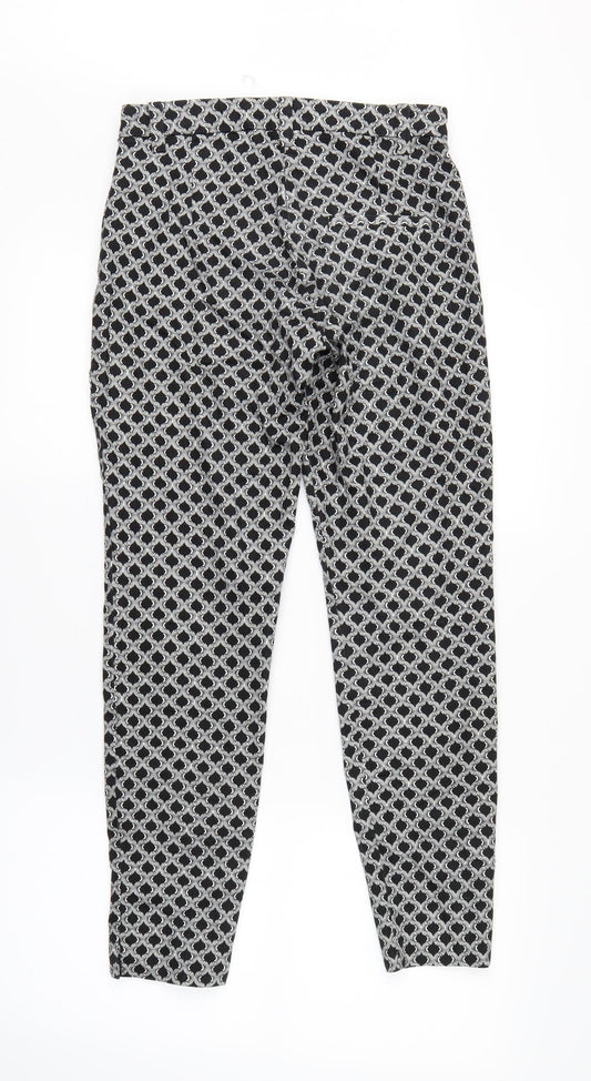 Womens UK Size 6 H&M Regular Fit  Multicoloured Trousers