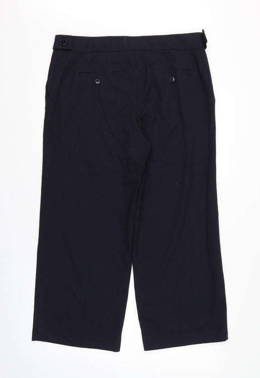 Womens UK Size 14 NEXT Regular Fit  Blue Trousers