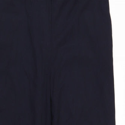 Womens UK Size 14 NEXT Regular Fit  Blue Trousers