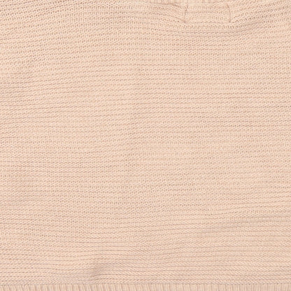 Preworn Womens Pink Striped  Pullover Jumper Size S