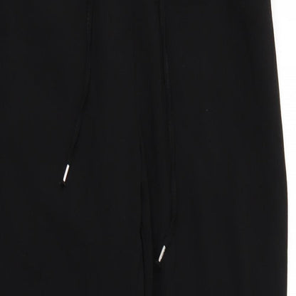 Womens UK Size 8 H&M Regular Fit  Black Trousers