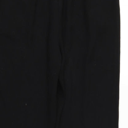 Womens UK Size 8 H&M Regular Fit  Black Trousers