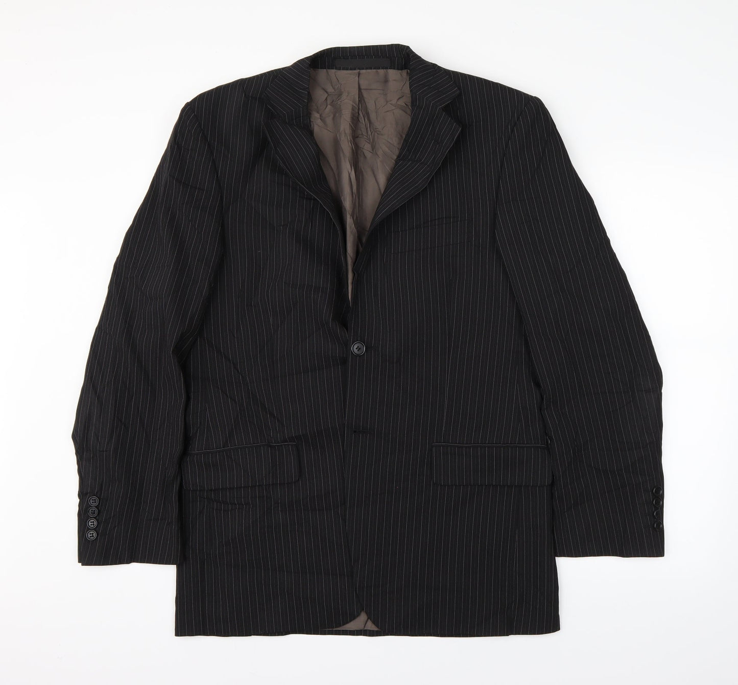 Mens UK Size  M&S Regular Black Suit Jacket
