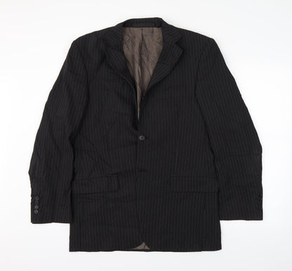 Mens UK Size  M&S Regular Black Suit Jacket