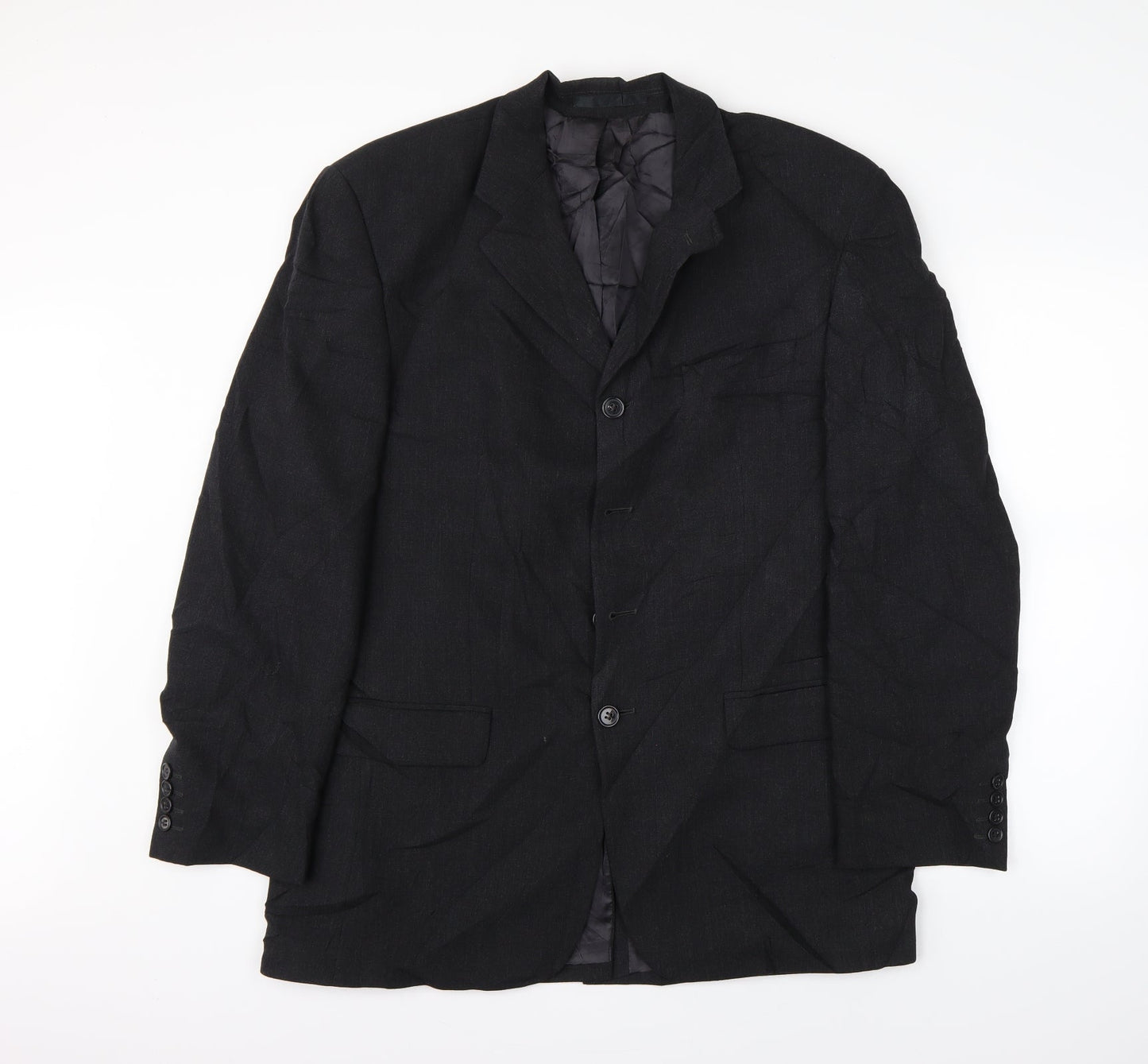 Mens UK Size  Preworn Regular Grey Suit Jacket