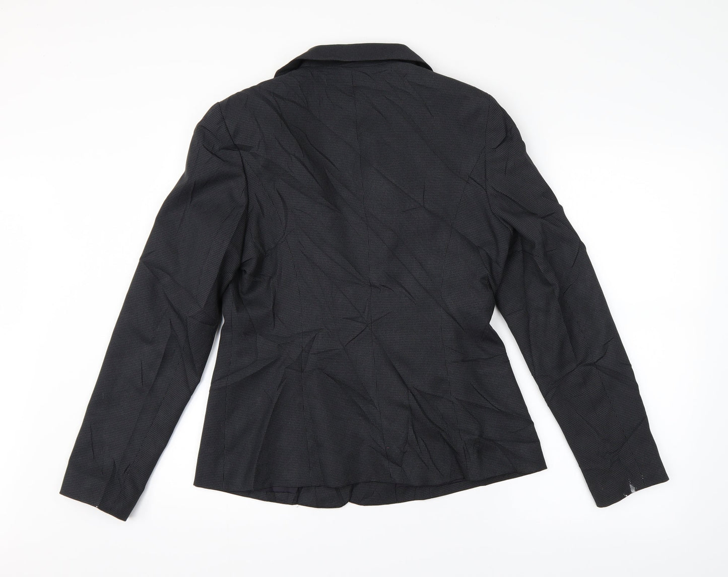 Papaya Womens Grey Check  Jacket Suit Jacket Size 12