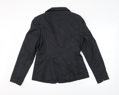 Papaya Womens Grey Check  Jacket Suit Jacket Size 12