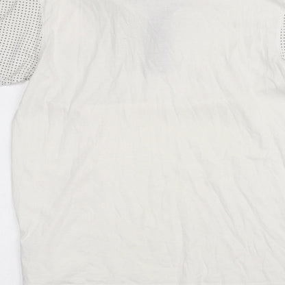 Soul Star Mens White    Polo Size M