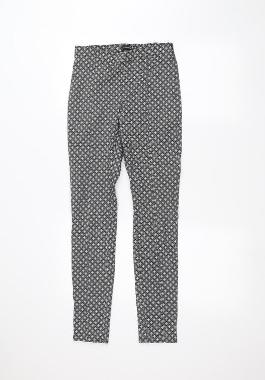Womens UK Size 8 Atmosphere Regular Fit  Black Trousers