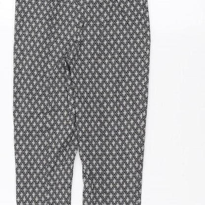 Womens UK Size 8 Atmosphere Regular Fit  Black Trousers