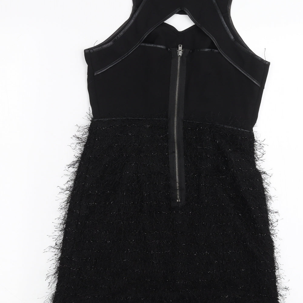 Silence + Noise Womens Black   A-Line  Size XS