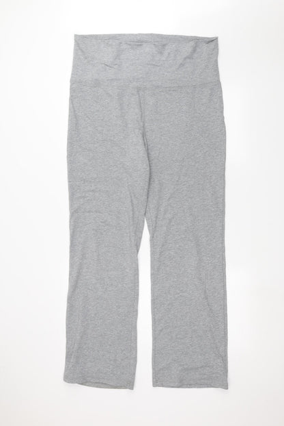soullux Womens Grey   Sweatpants Trousers Size L L28 in
