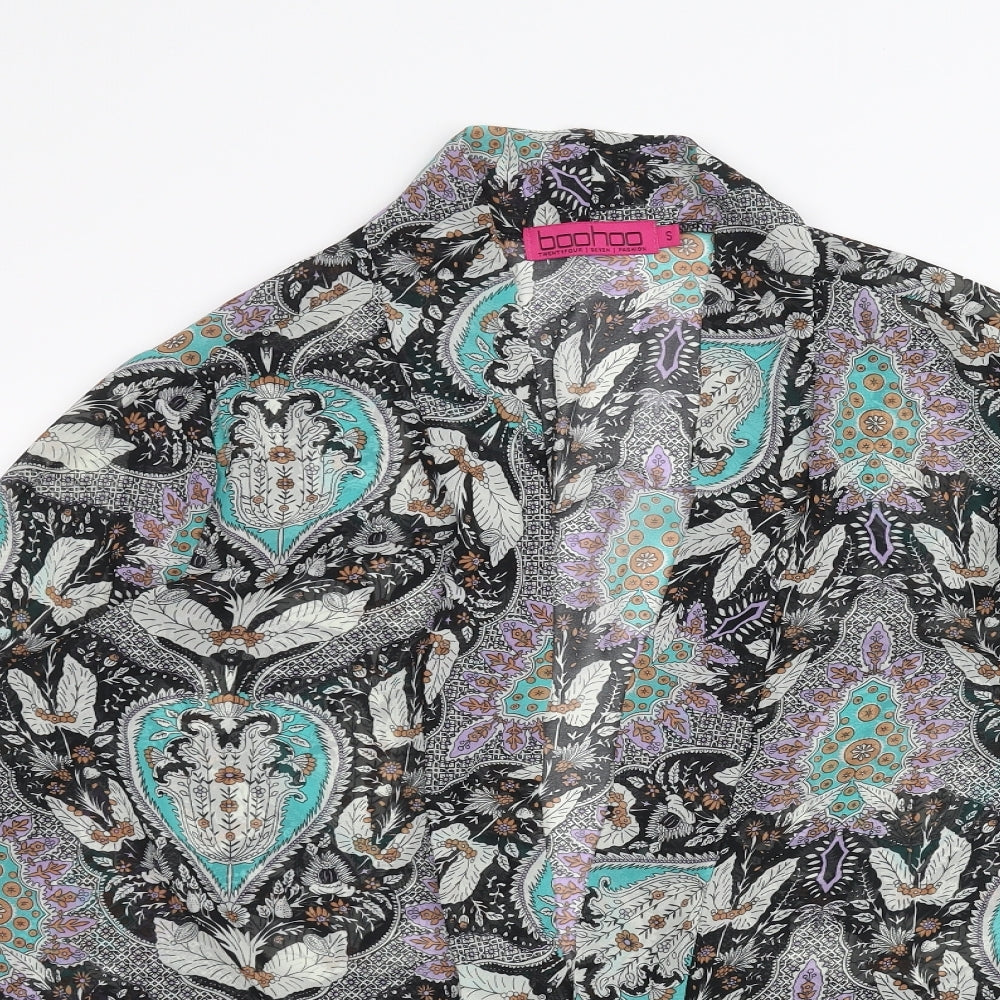 Boohoo Womens Black   Cardigan Jumper Size S