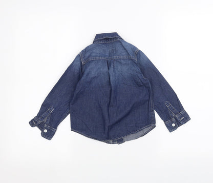 Gap Girls Blue  Denim Jacket  Size 3 Years