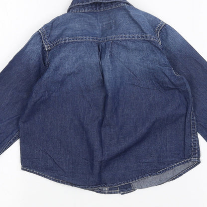 Gap Girls Blue  Denim Jacket  Size 3 Years