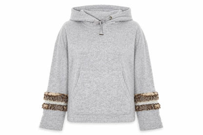 River Island Womens Grey   Pullover Hoodie Size S