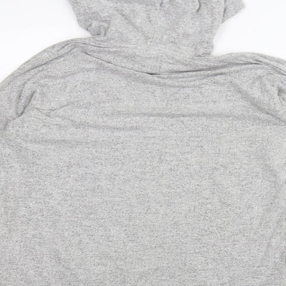 River Island Womens Grey   Pullover Hoodie Size S