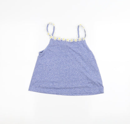 Matalan Girls Blue   Basic T-Shirt Size 11 Years
