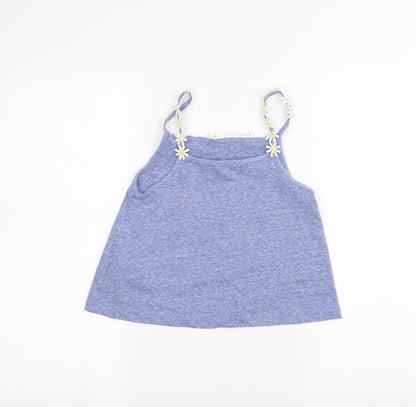 Matalan Girls Blue   Basic T-Shirt Size 11 Years