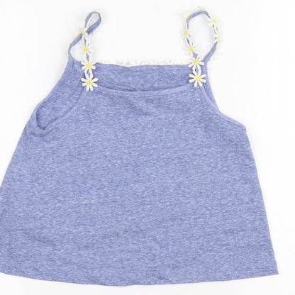 Matalan Girls Blue   Basic T-Shirt Size 11 Years