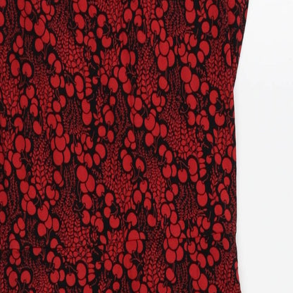 Kooga Womens Red Floral  Wrap Jumper One Size