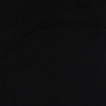Womens UK Size 20 Preworn Black Wrap Jumper