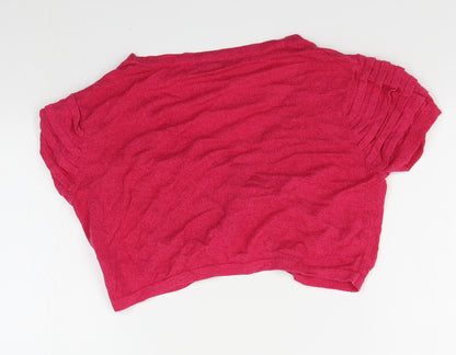 Womens UK Size M klass collection Pink Cardigan Jumper