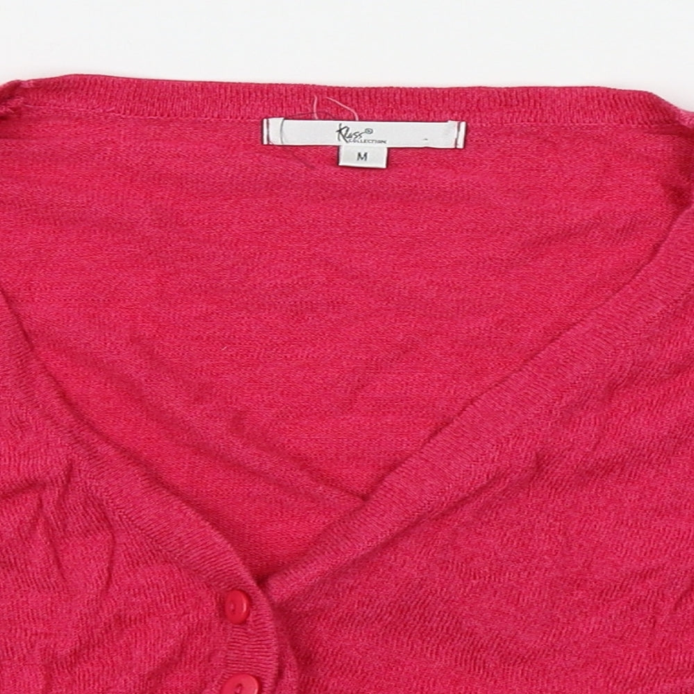 Womens UK Size M klass collection Pink Cardigan Jumper