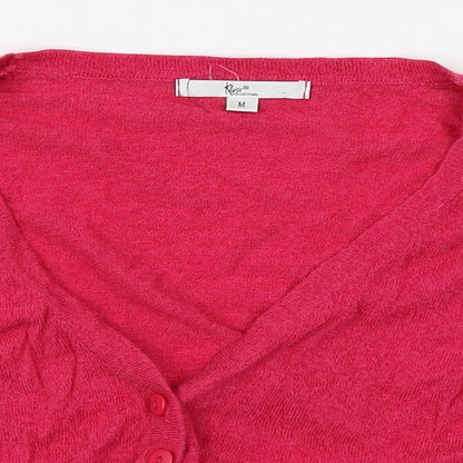 Womens UK Size M klass collection Pink Cardigan Jumper