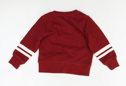 H&M Baby Red   Pullover Jumper Size 6-9 Months