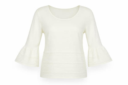 Womens UK Size 12 Soon White Basic Blouse