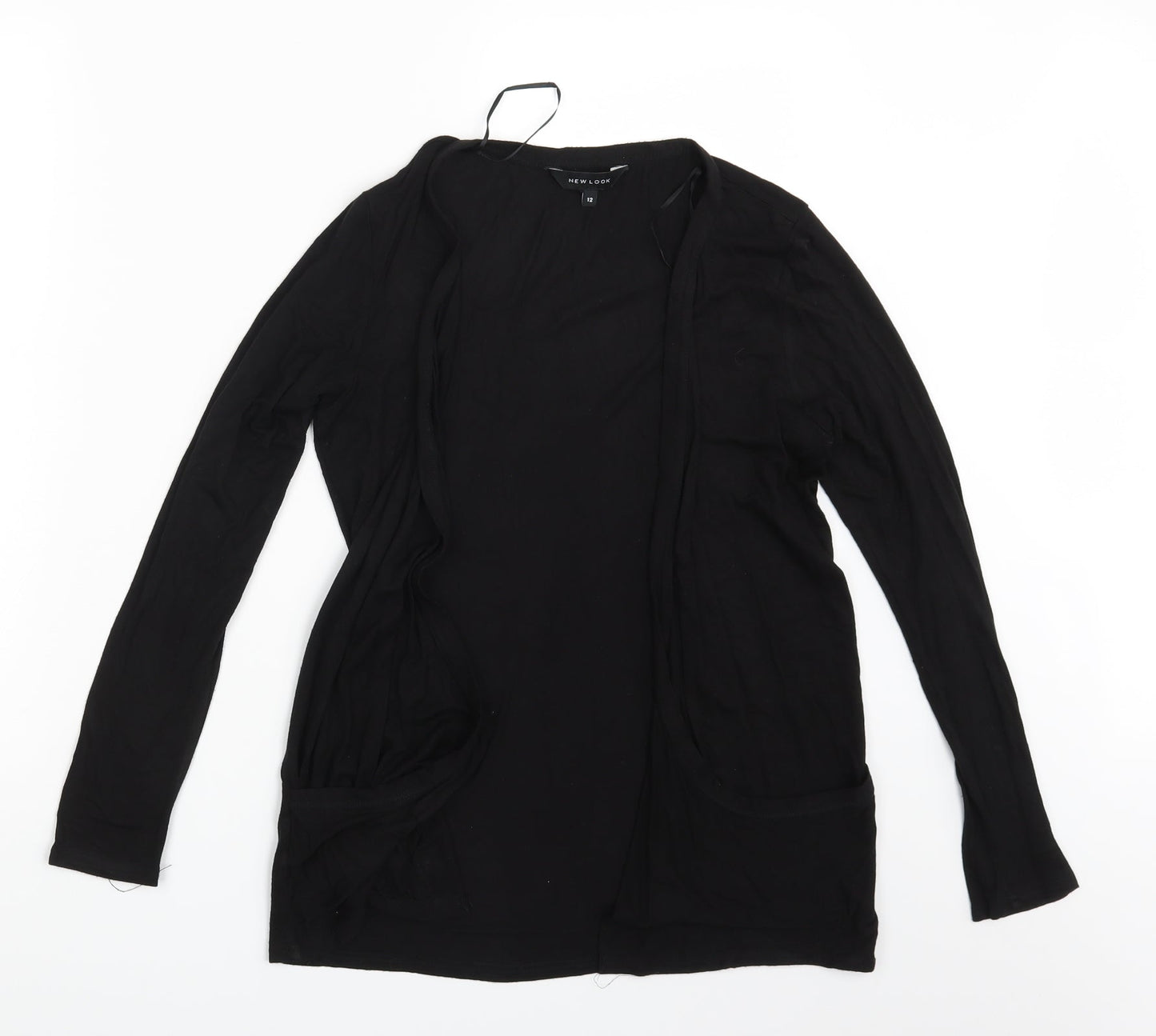 Womens UK Size 12 New Look Black Cape Jumper