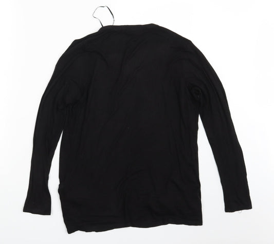 Womens UK Size 12 New Look Black Cape Jumper