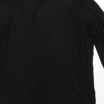 Womens UK Size 12 New Look Black Cape Jumper