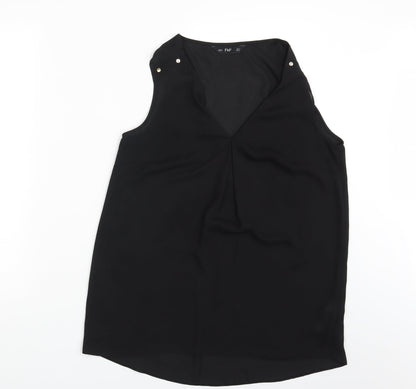 F&F Womens Black   Basic Blouse Size 12