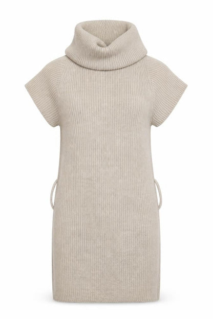 Womens UK Size S Quiz Beige Pullover Jumper