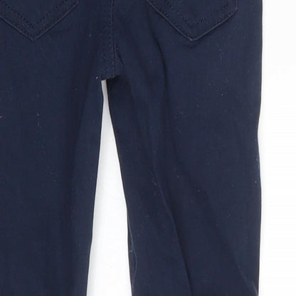 Denim & Co. Girls Blue  Denim Skinny Jeans Size 6-7 Years - Inside Leg 18 Inches